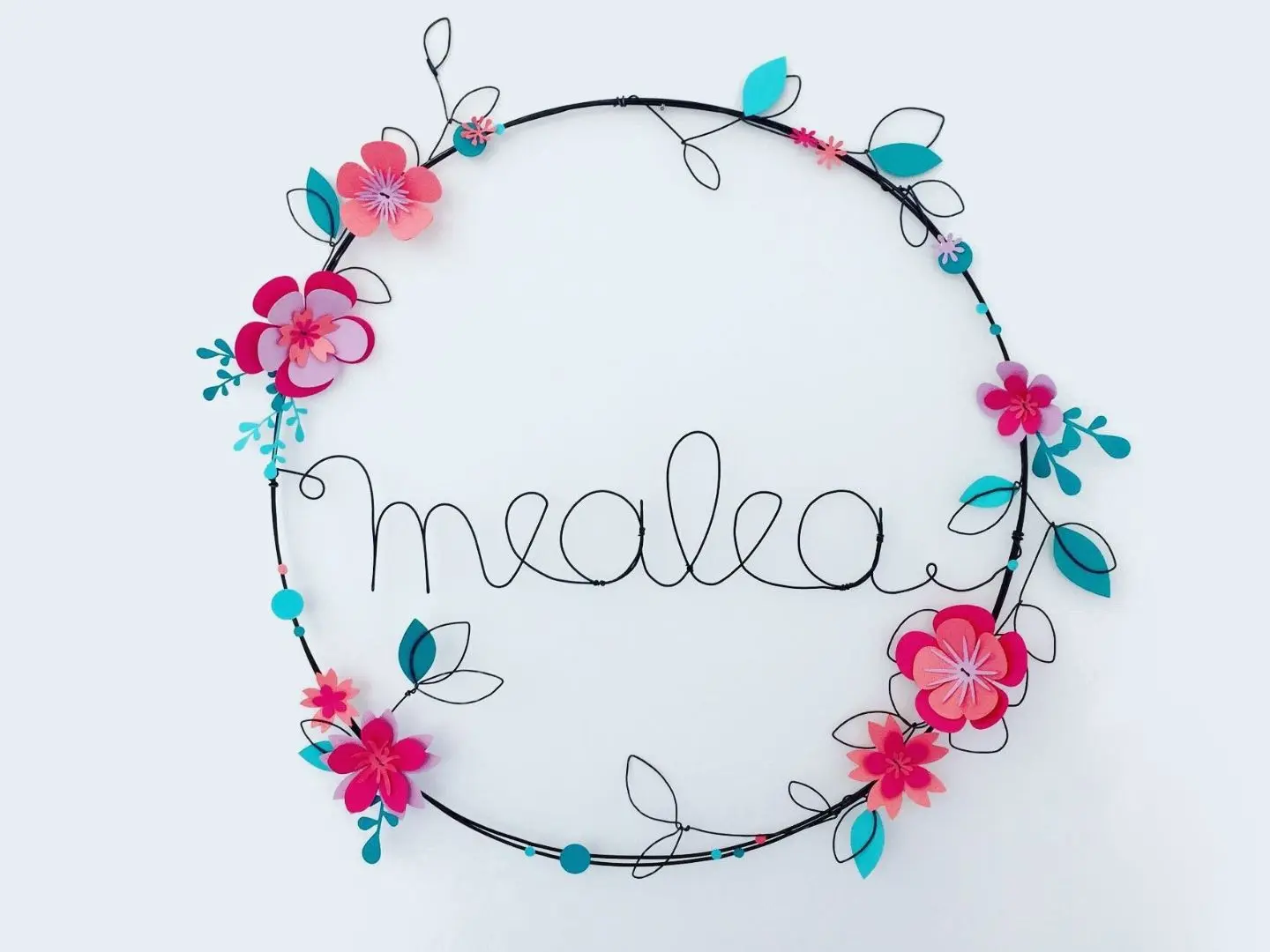 couronne printannière