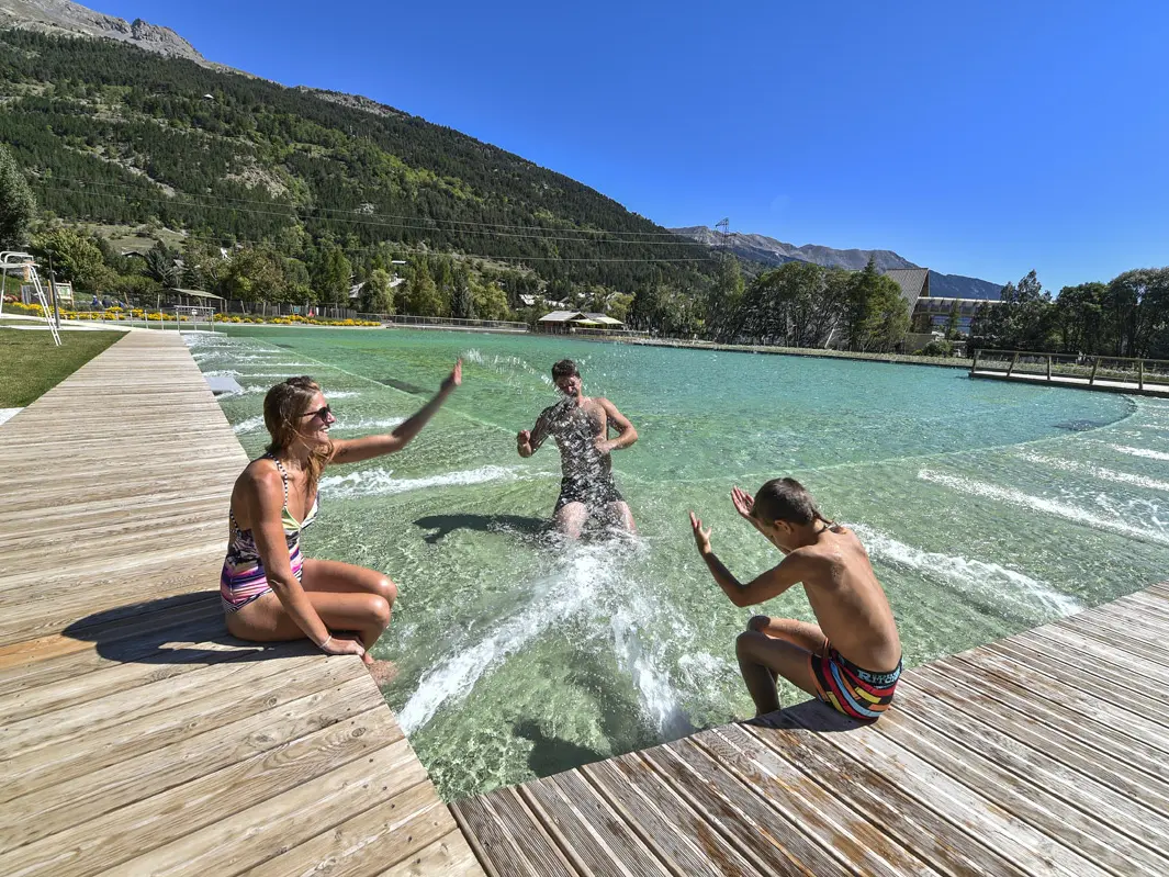 Plan d'eau biotope - serre chevalier