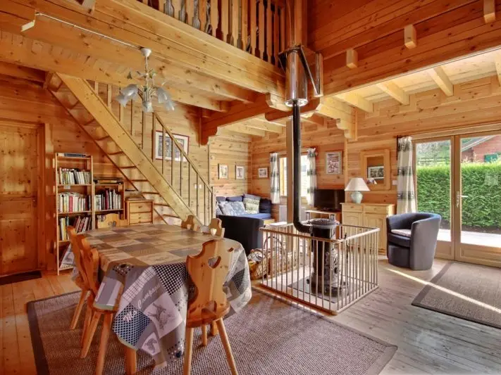 intérieur chalet