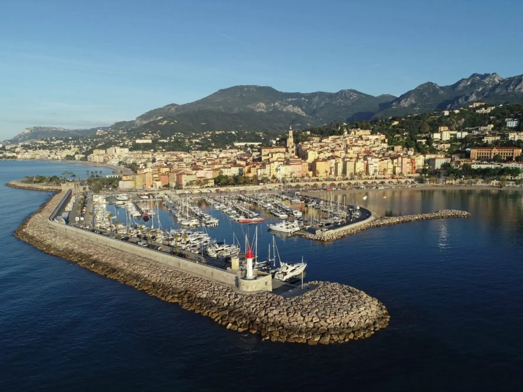 Vue de Menton