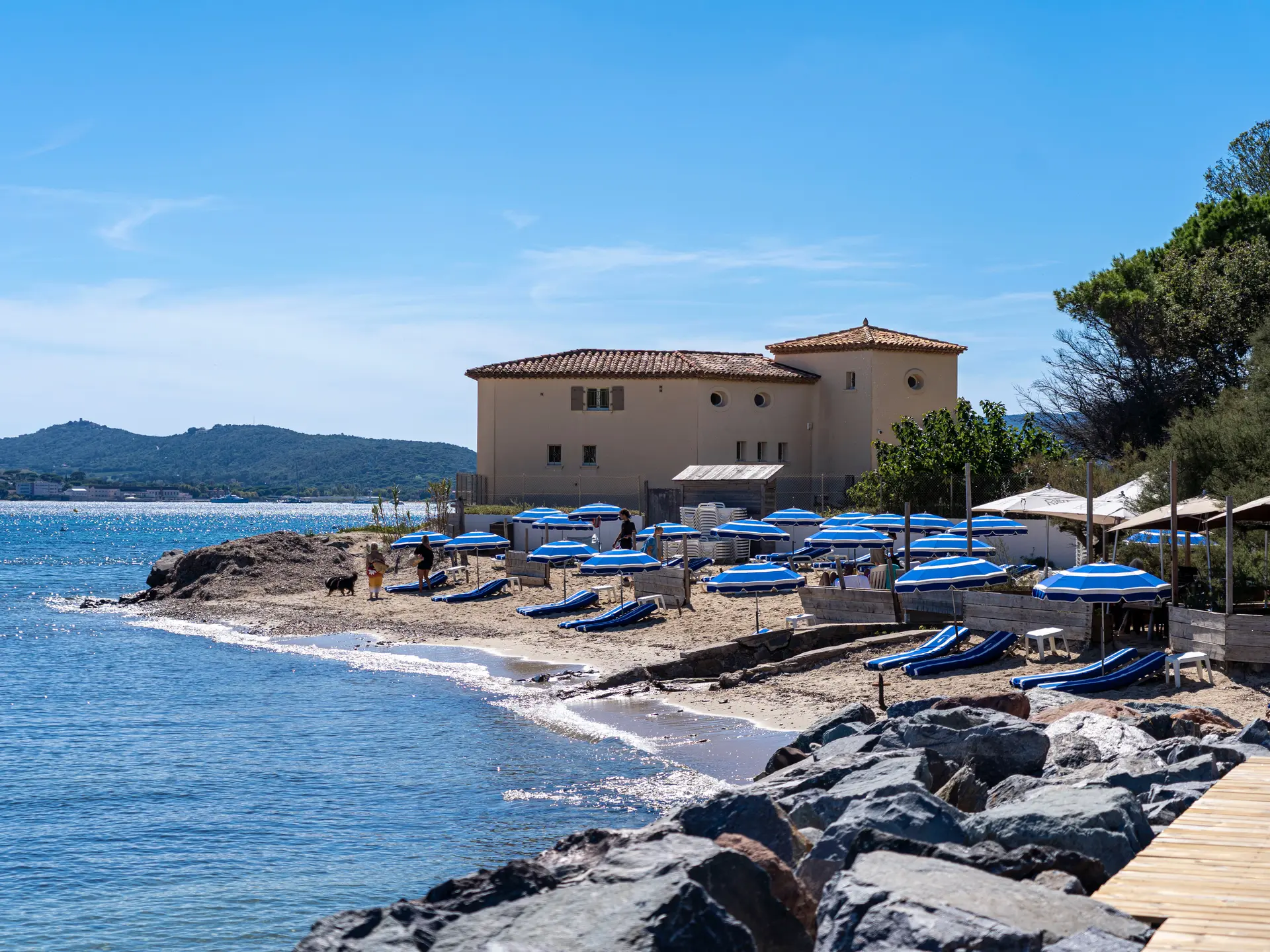 Plage de Guerrevieille Grimaud