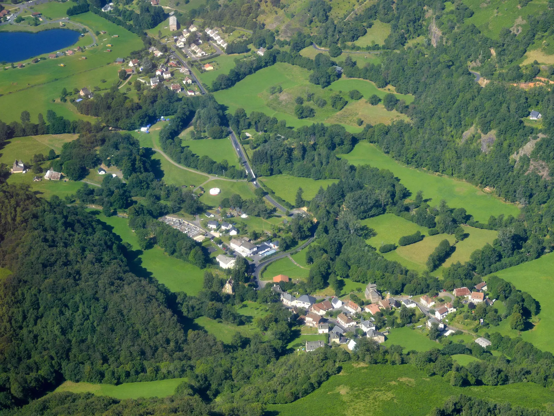 Vue aérienne