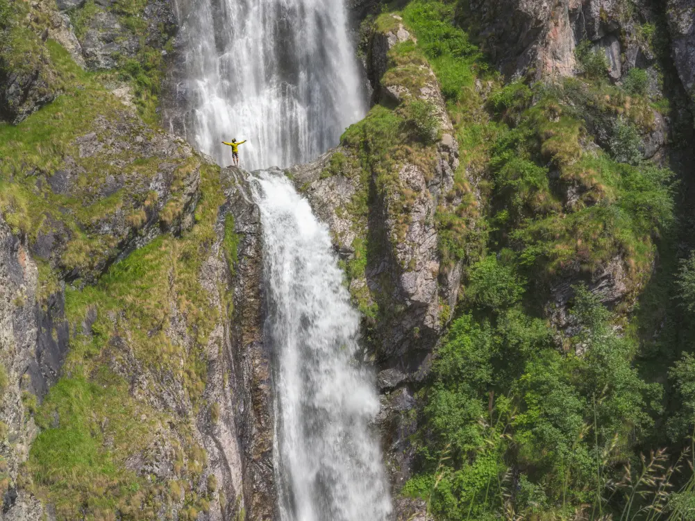 Cascade de Buchardet, vallon de Navette, Valgaudemar