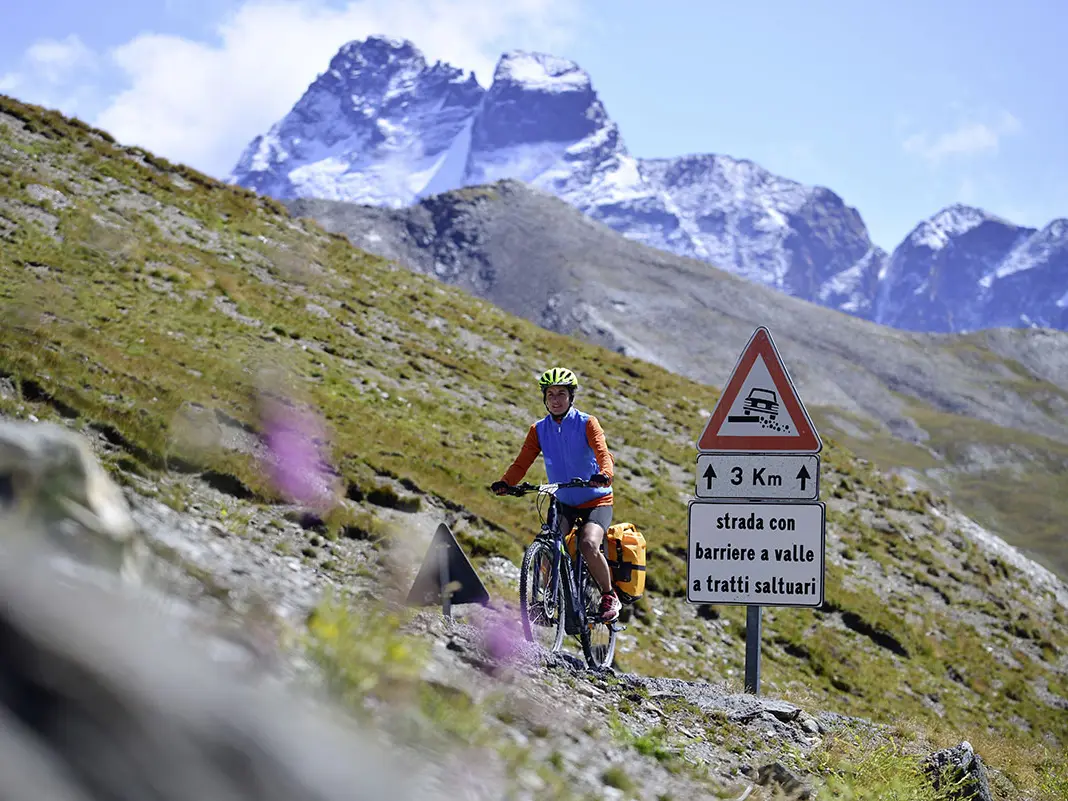 Arrivée au Col Agnel