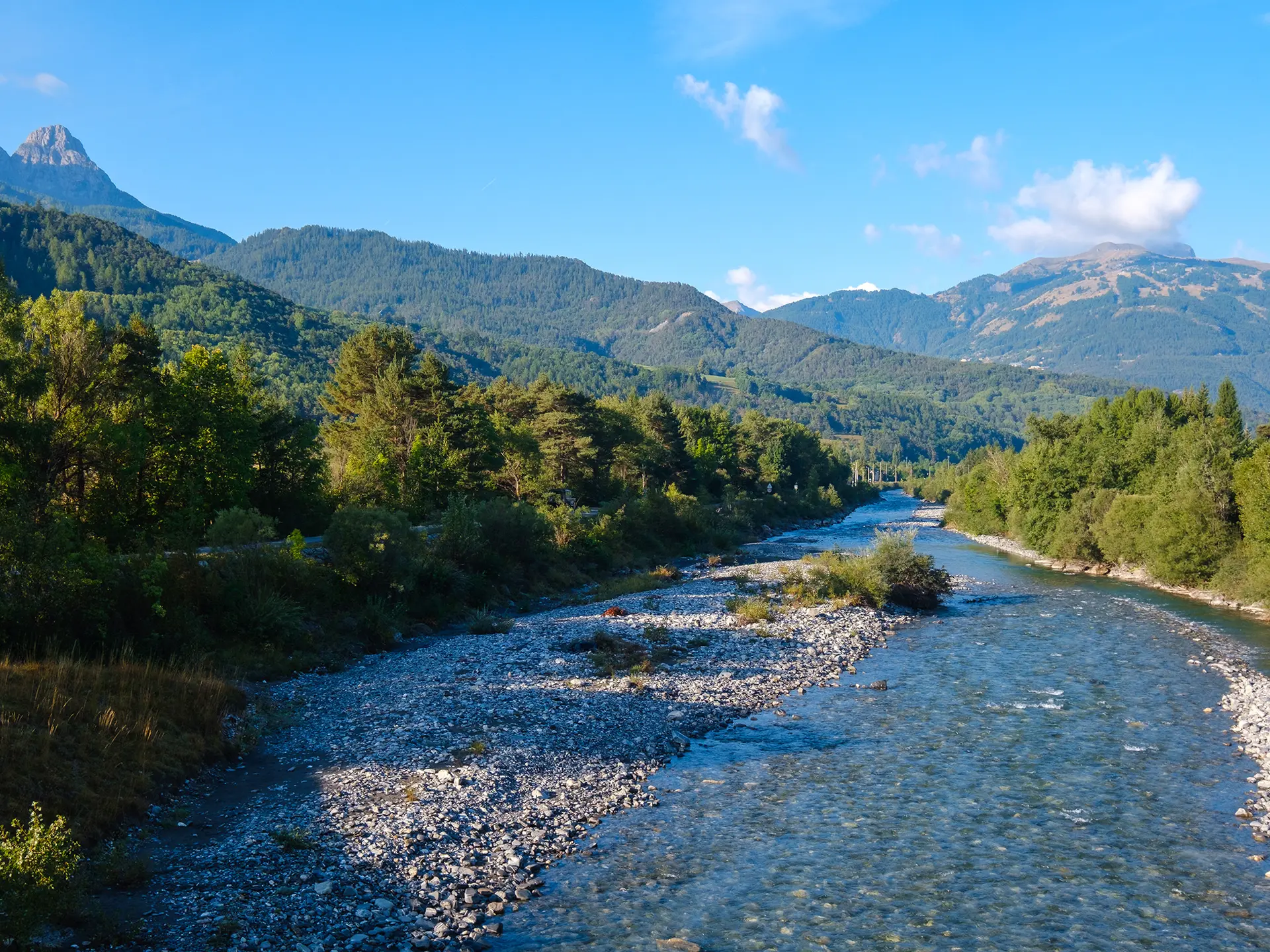 La rivière Ubaye