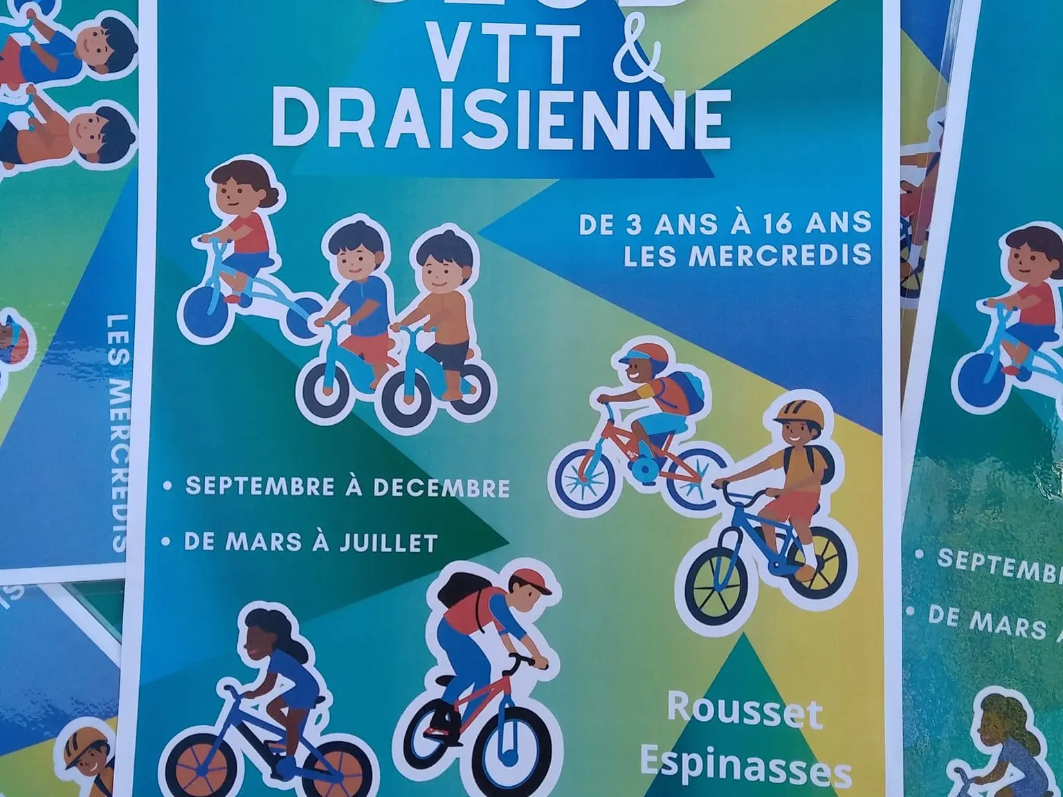 Club VTT et draisienne