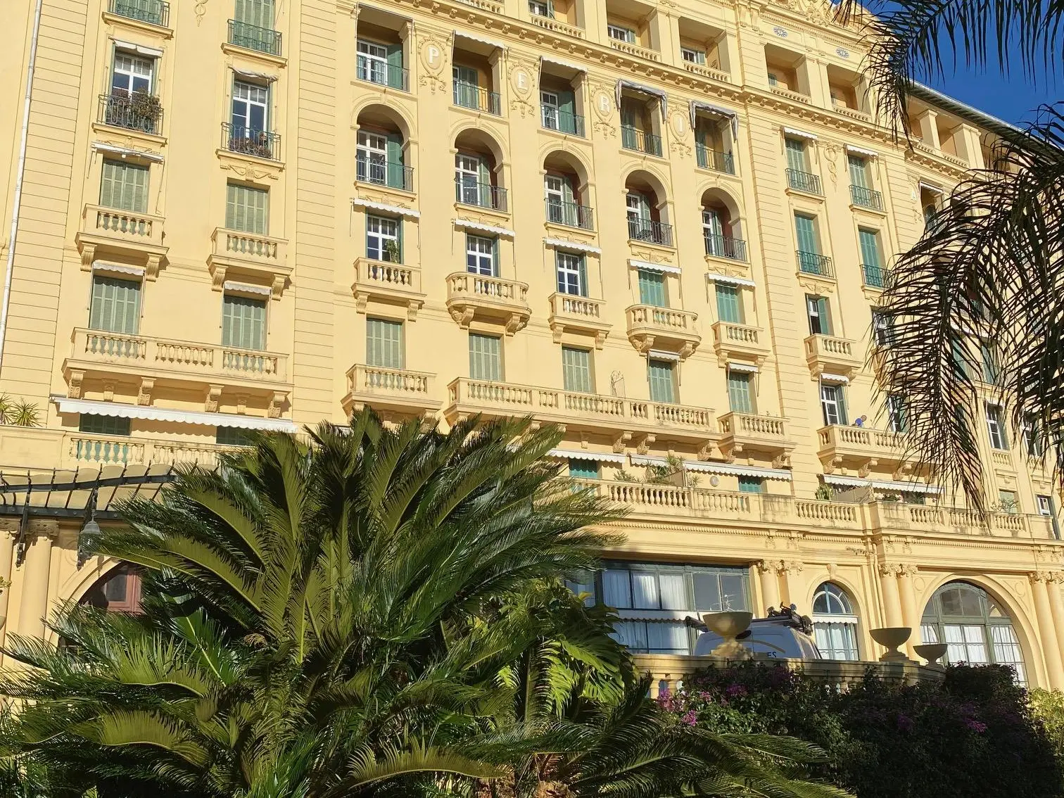 Hôtel Impérial et son jardin