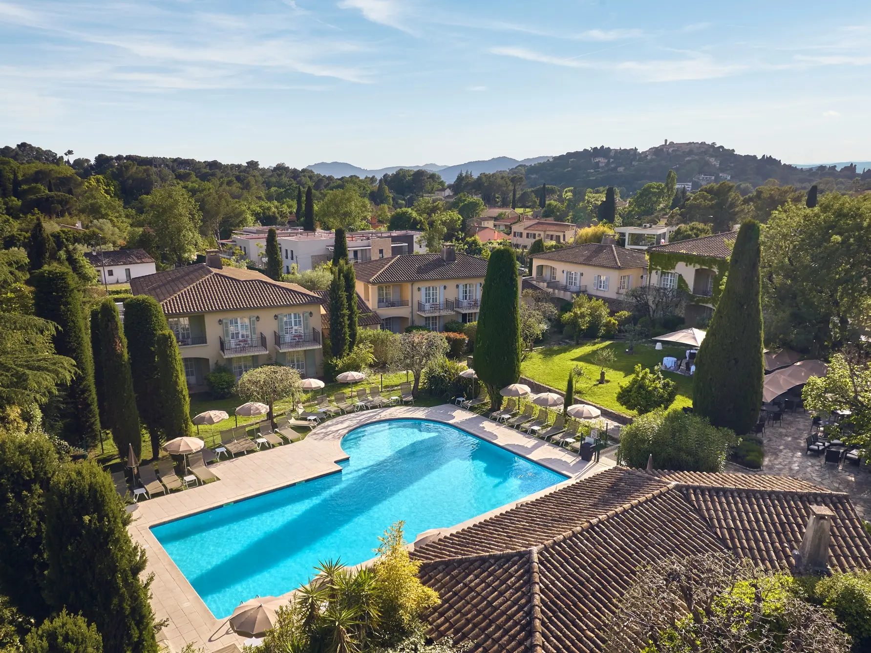 Piscine hôtel La Bastide de Mougins