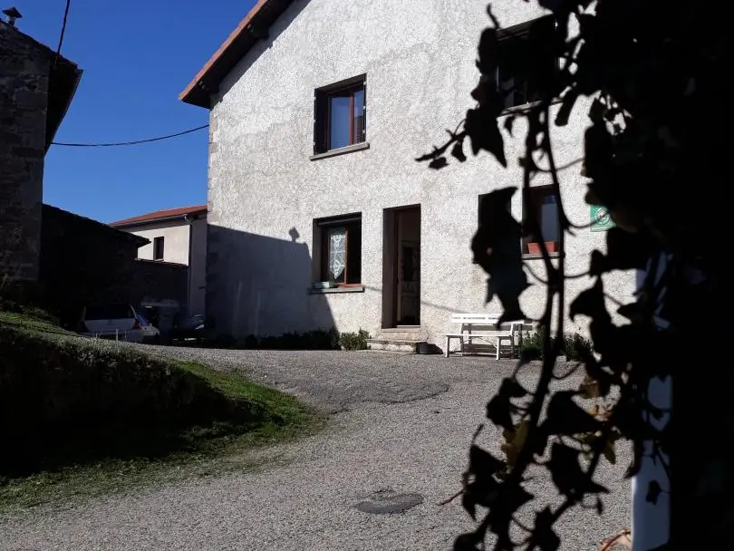 La façade du gîte d'étape.