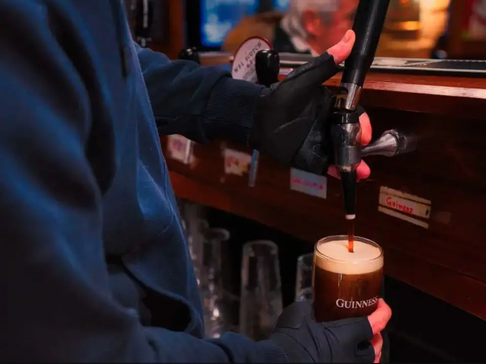 tireuse à biere guiness