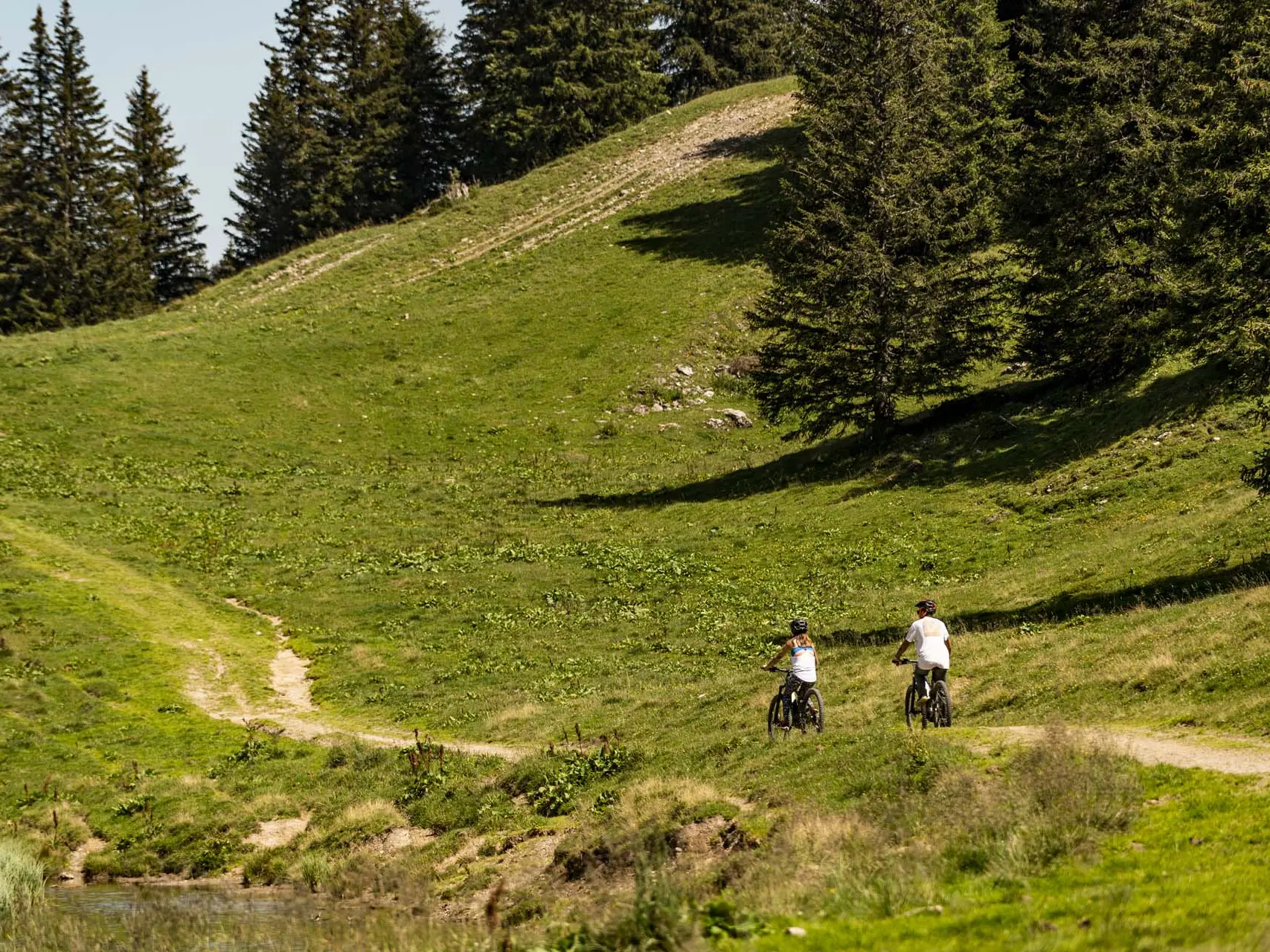 Sortie VTT ou e-bike en Valais