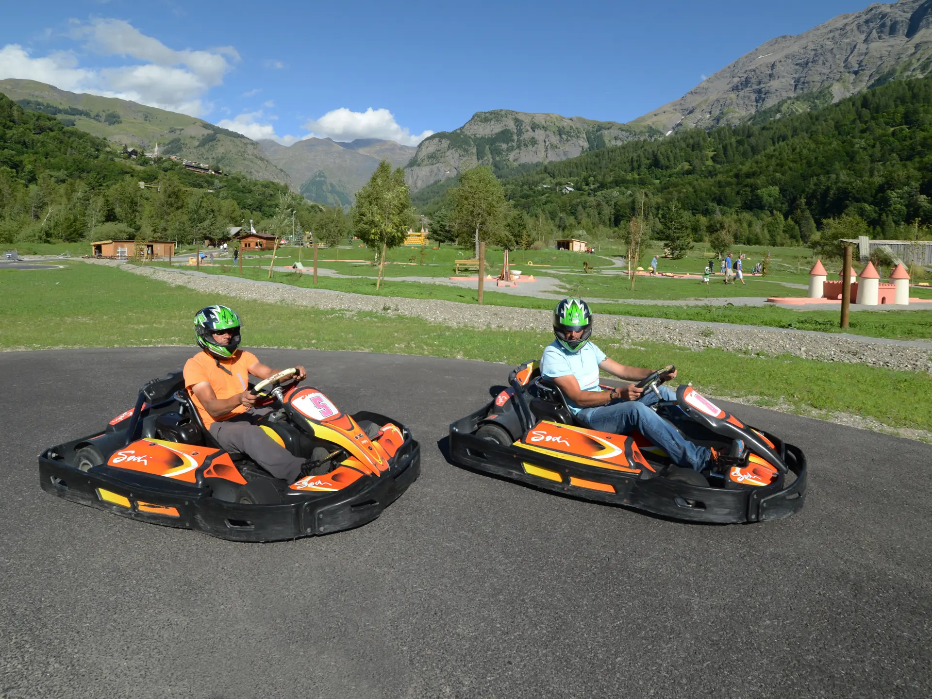 Karting à la base de loisirs d'Orcières