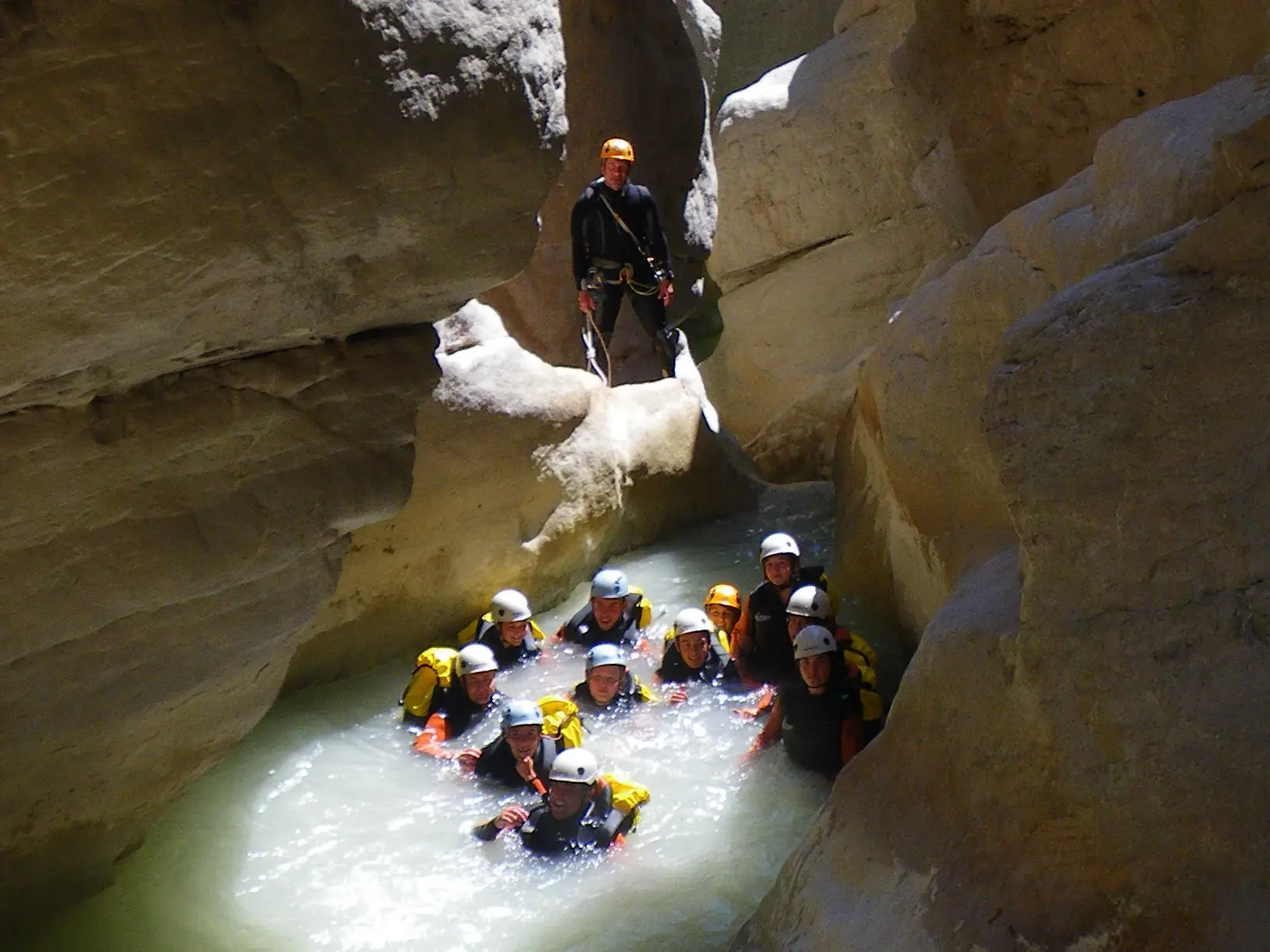 Dans un canyon