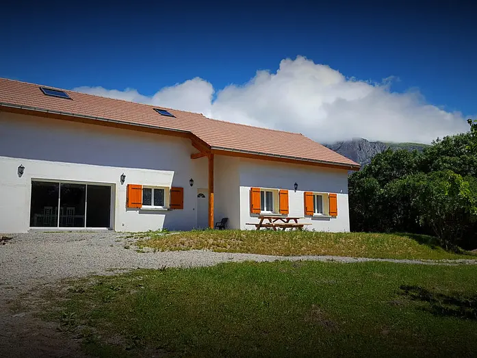 Vue extérieure de la chambre d'hôtes 