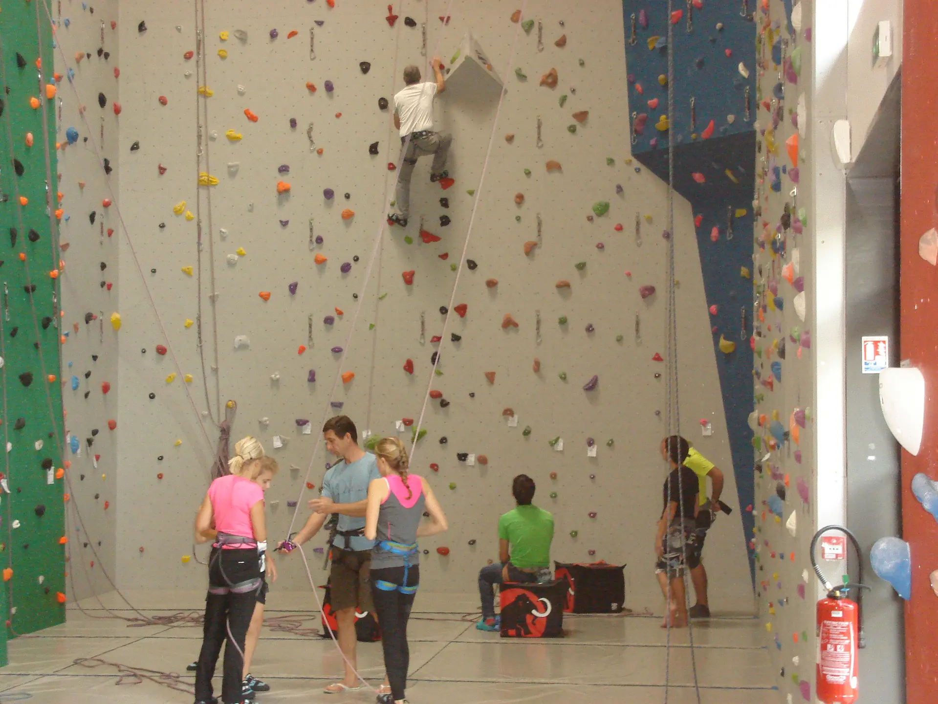 escalade en salle