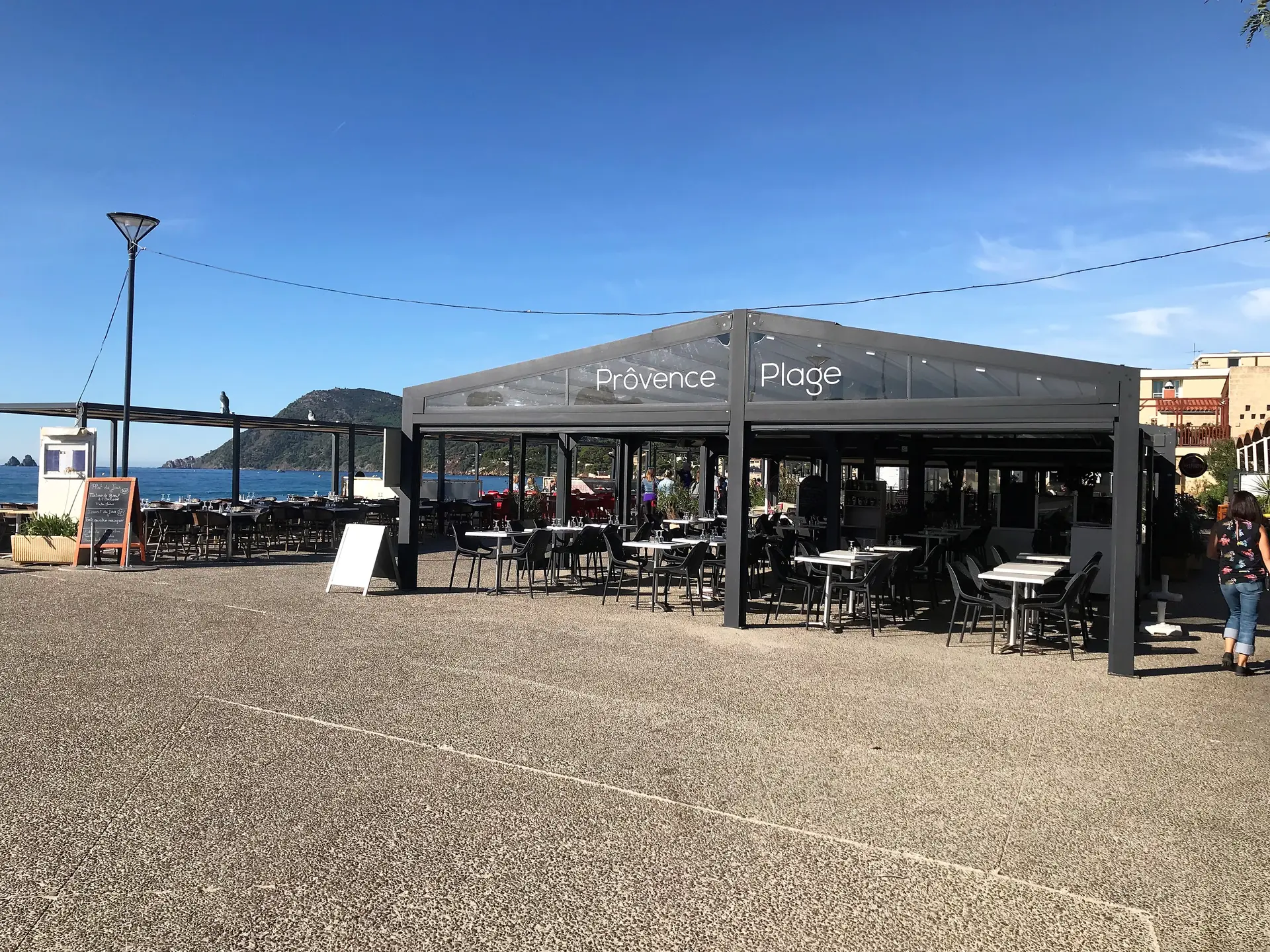 Prôvence plage brasserie pizzeria Les Sablettes