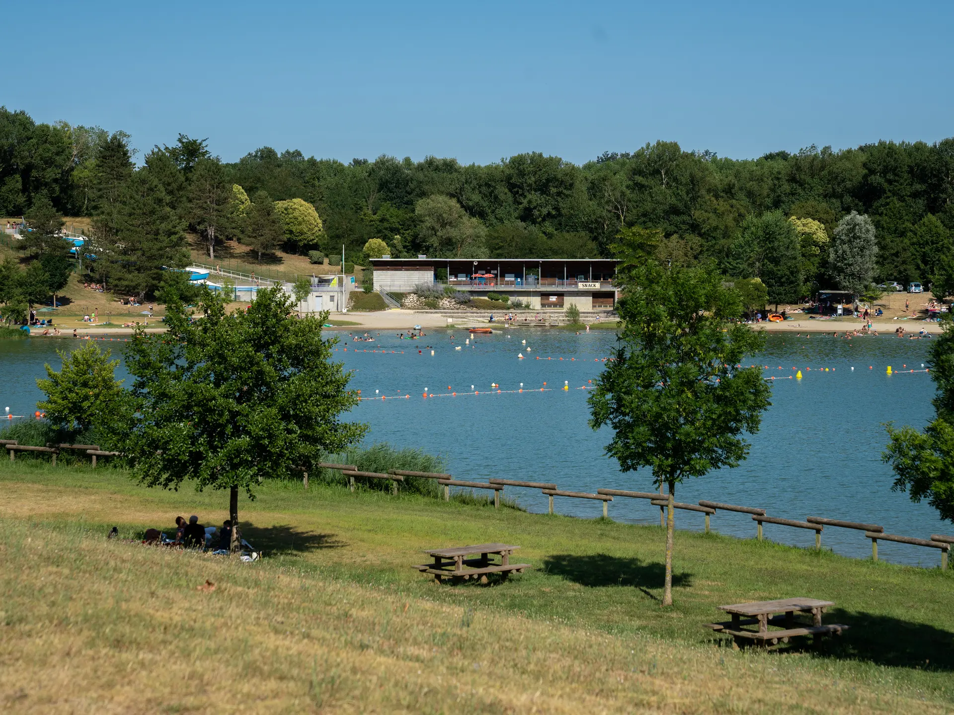 Parcours course d'orientation et Patrimoine du domaine du Lac de Champos_Charmes-sur-l'Herbasse
