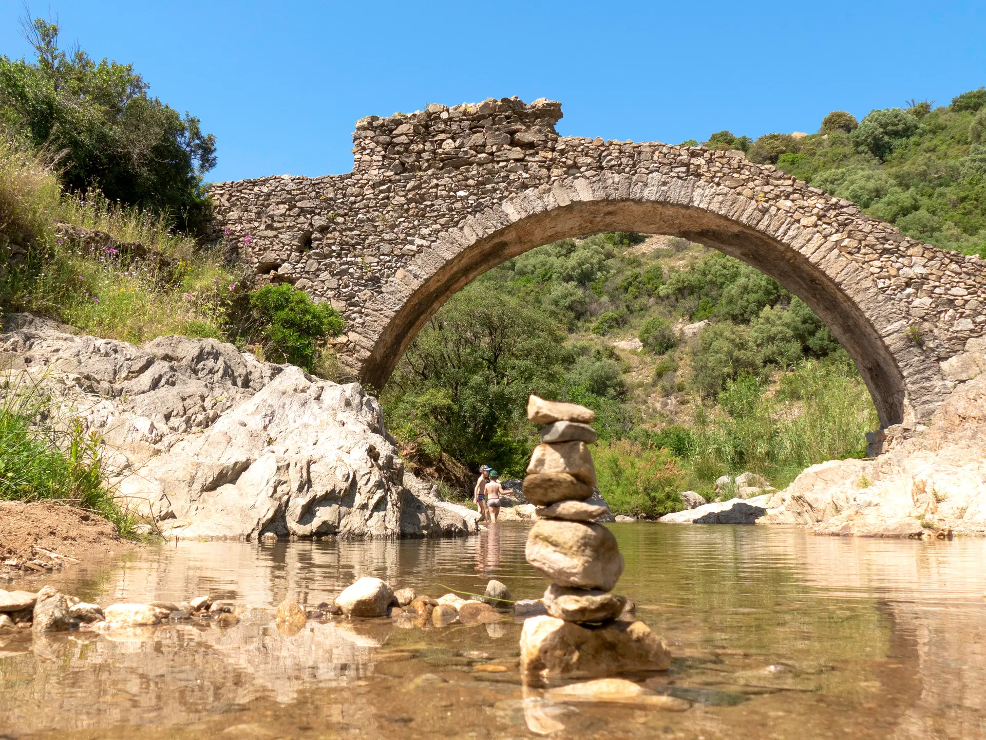 Pont des Fées à Grimaud