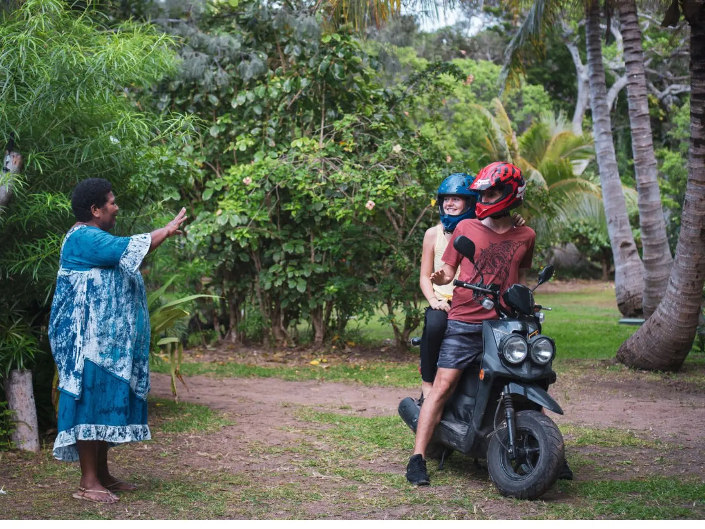 Départ pour une excursion