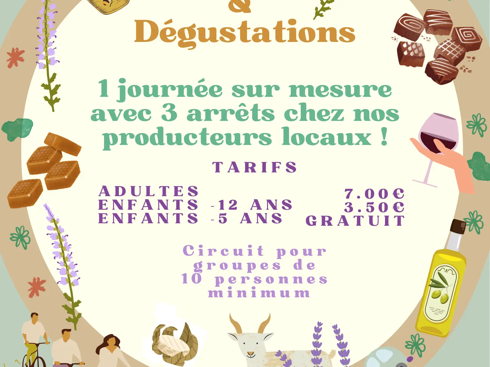 Le chemin des gourmands