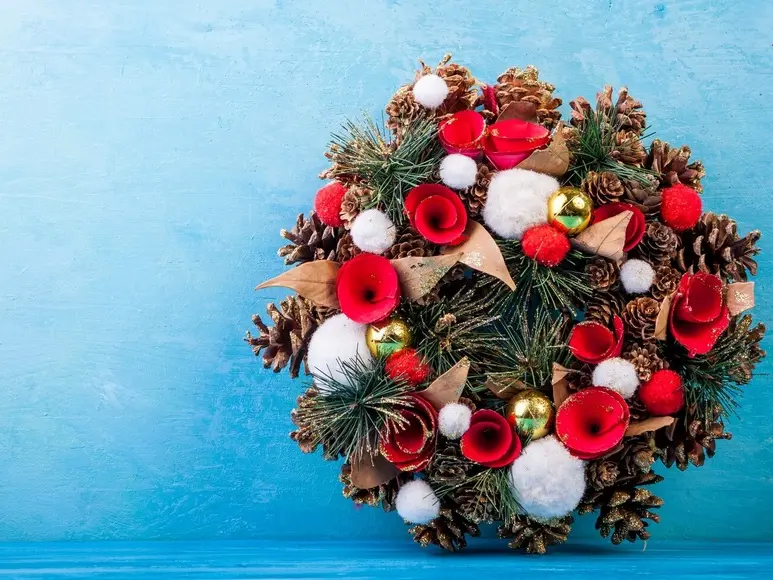 Atelier floral : sphère végétale aux éclats de noël_Sainte-Maxime
