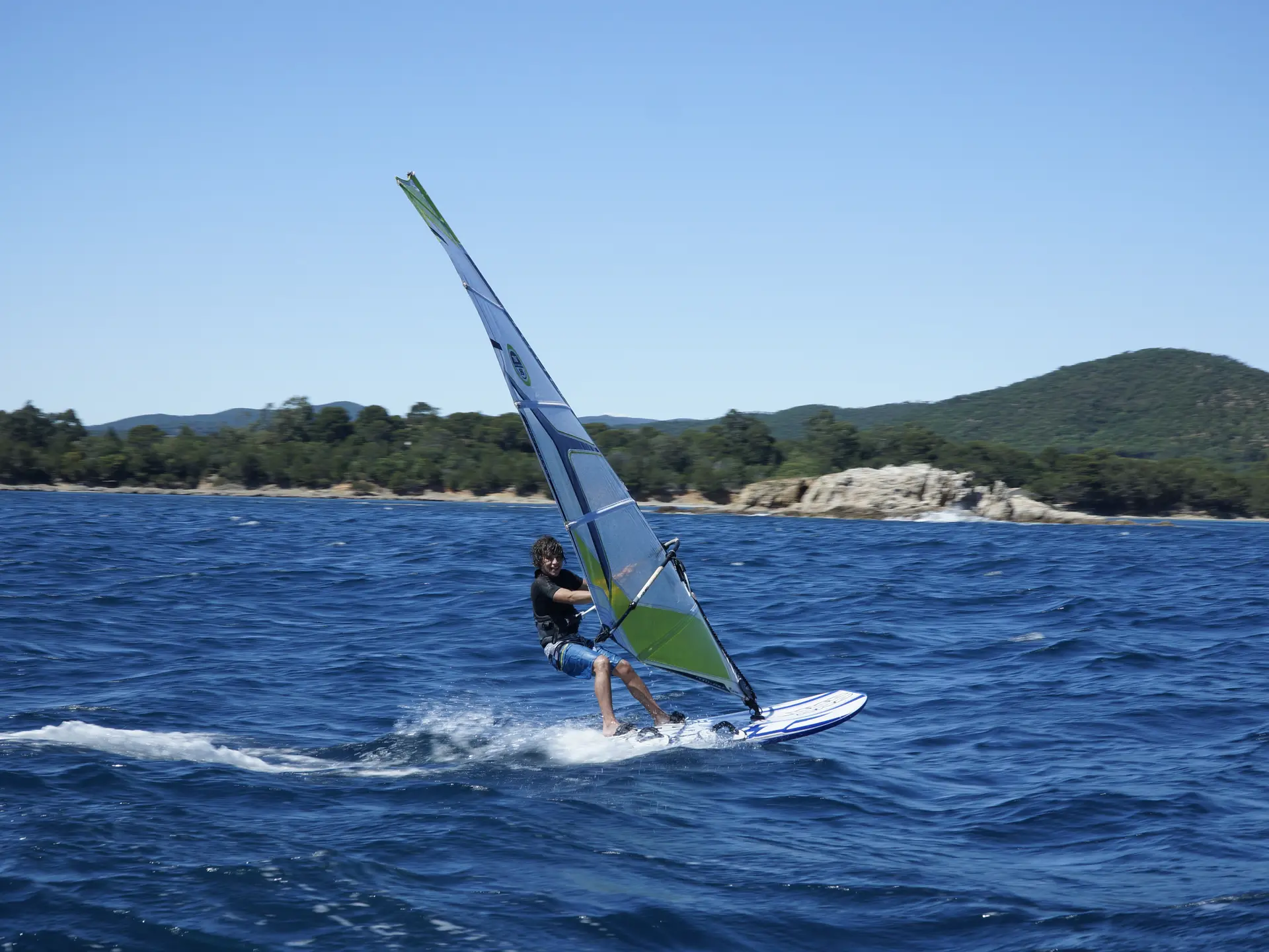 Spot de planche à voile