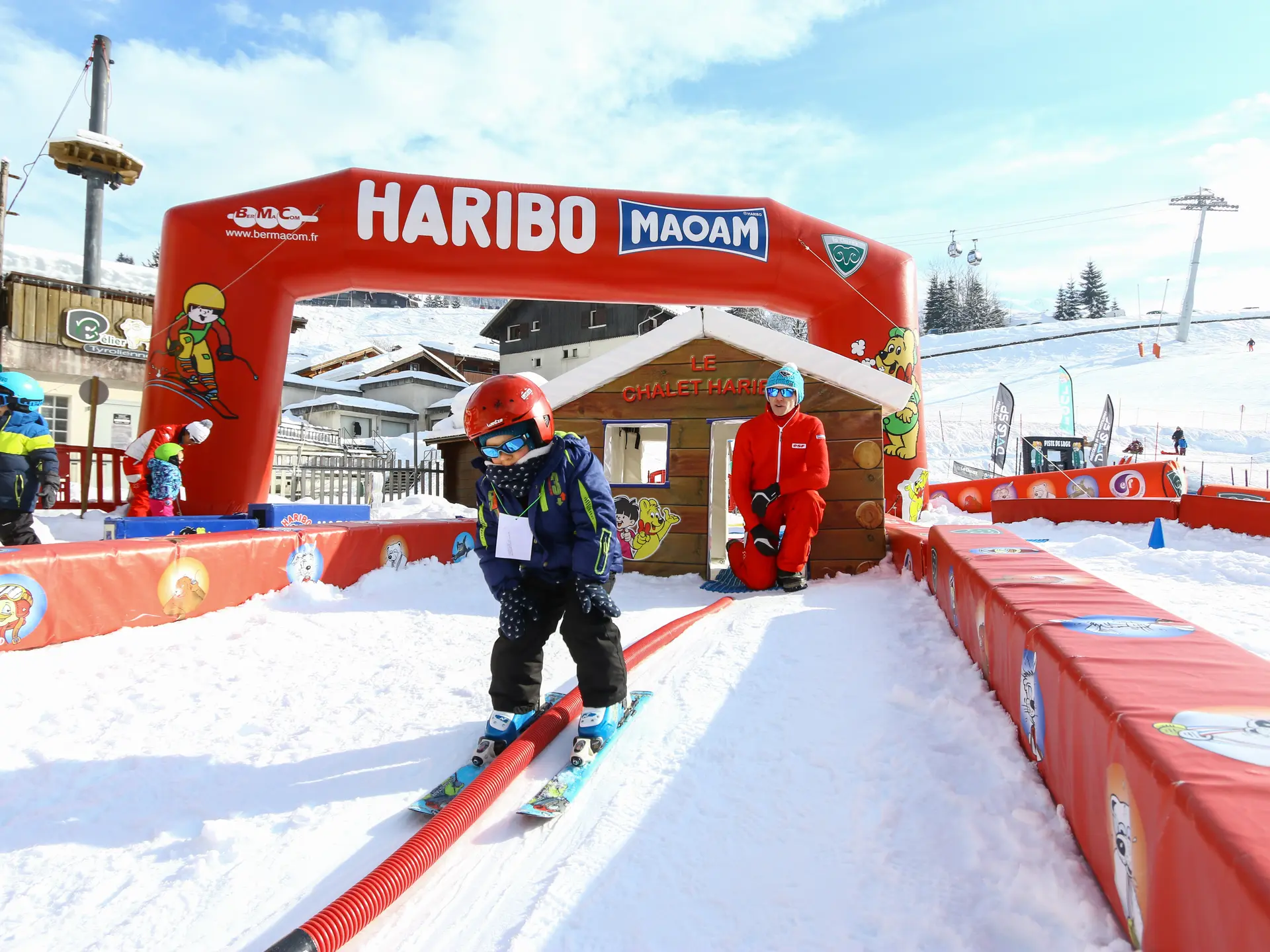 Initiation ski alpin