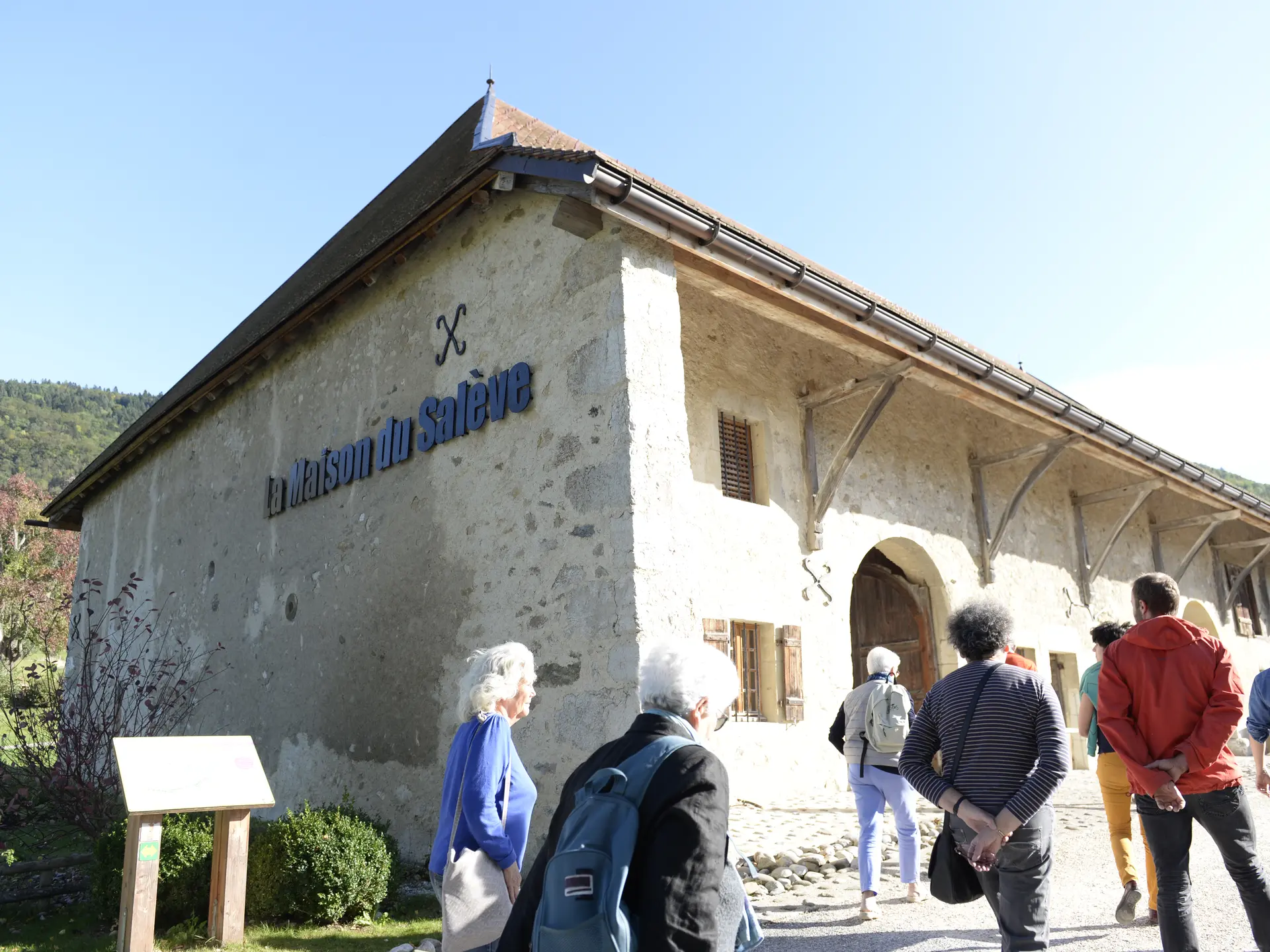 visite guidée à la Maison du Salève