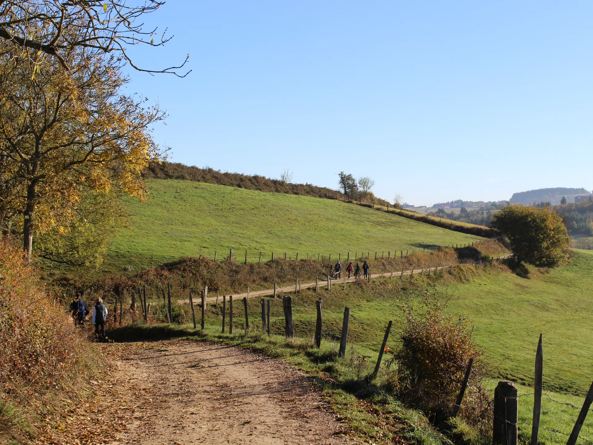 randonnée à Périgneux