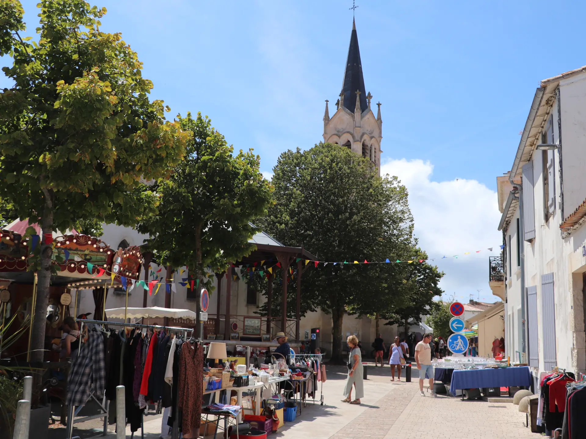 Centre village La Couarde-sur-Mer