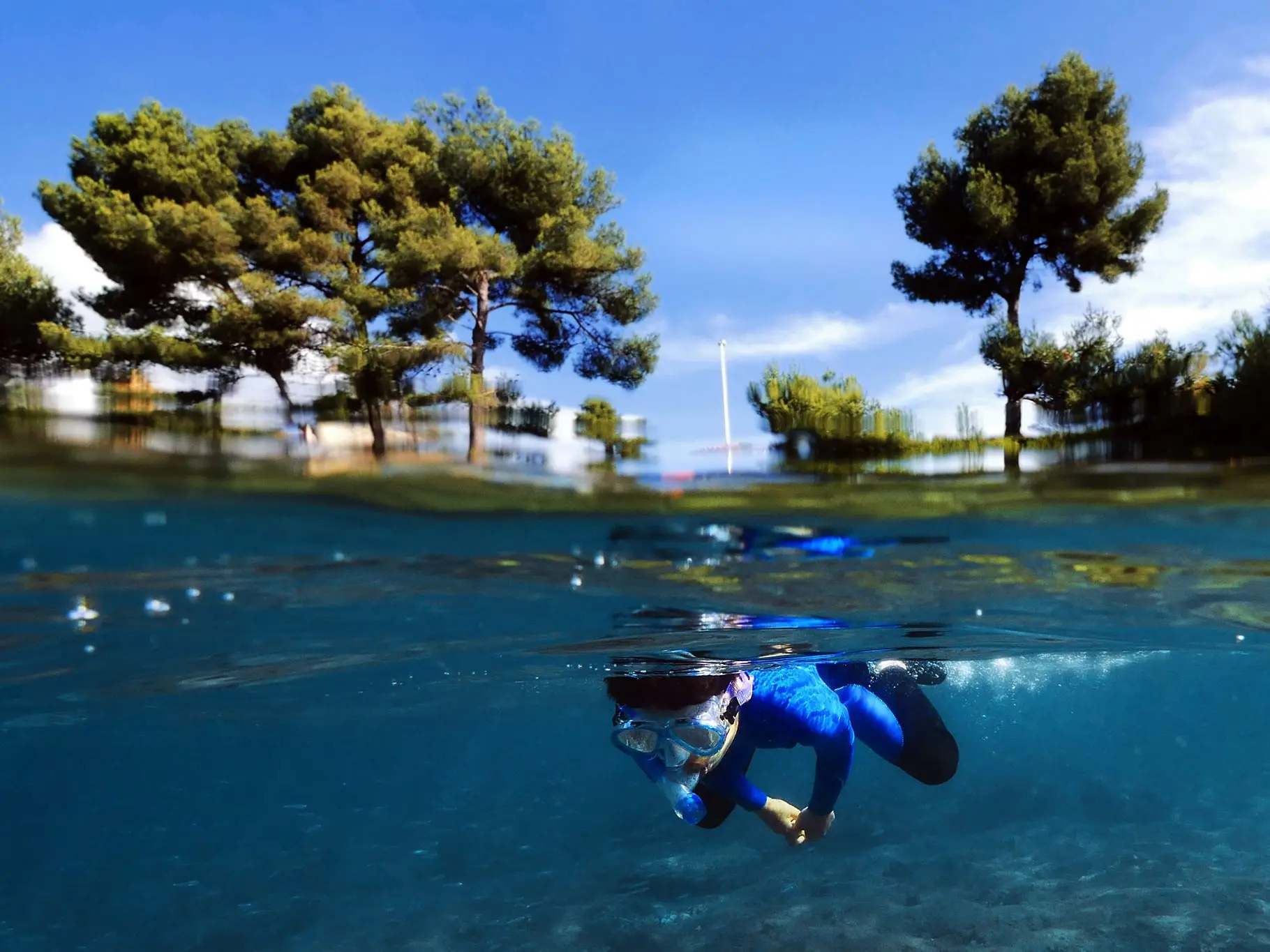 visite sentiers sous marins parc marin