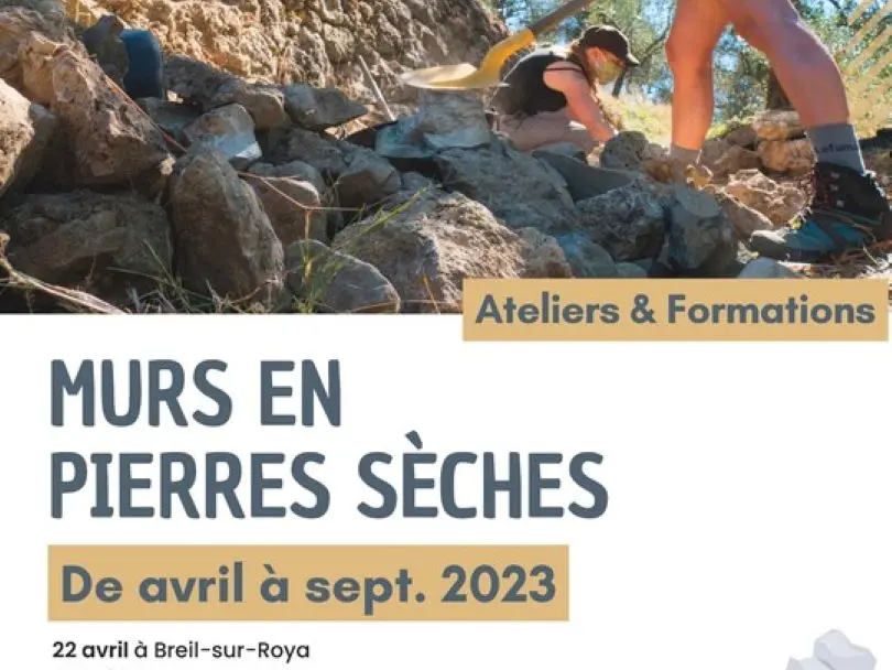 Formation restauration murs en pierres sèches