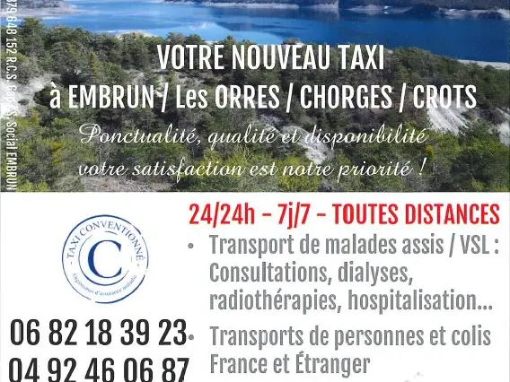 Alpes Sud Taxi - Taxi AVA
