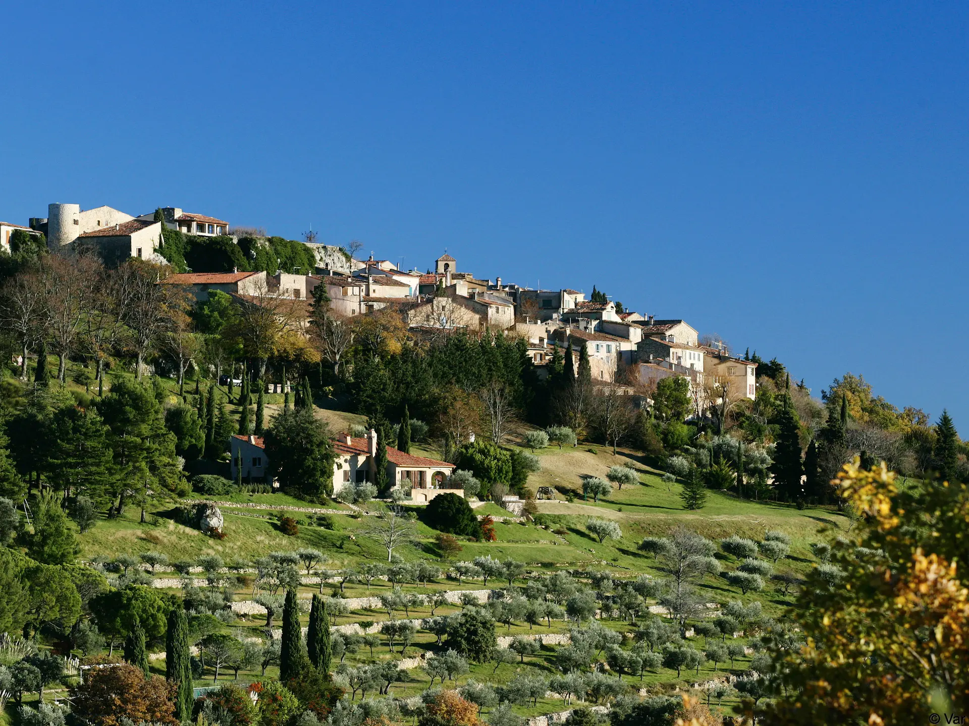 Vue du village