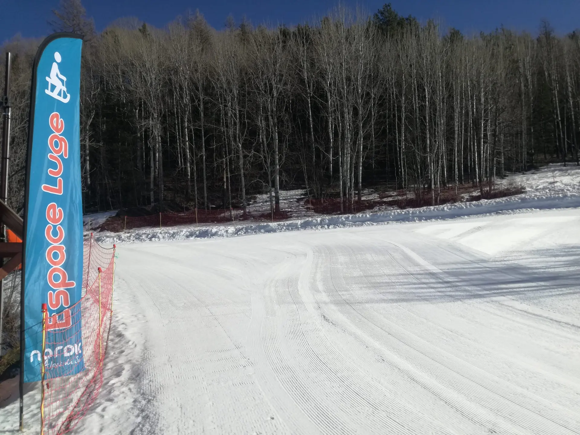 Piste de luge VIllard St Pancrace