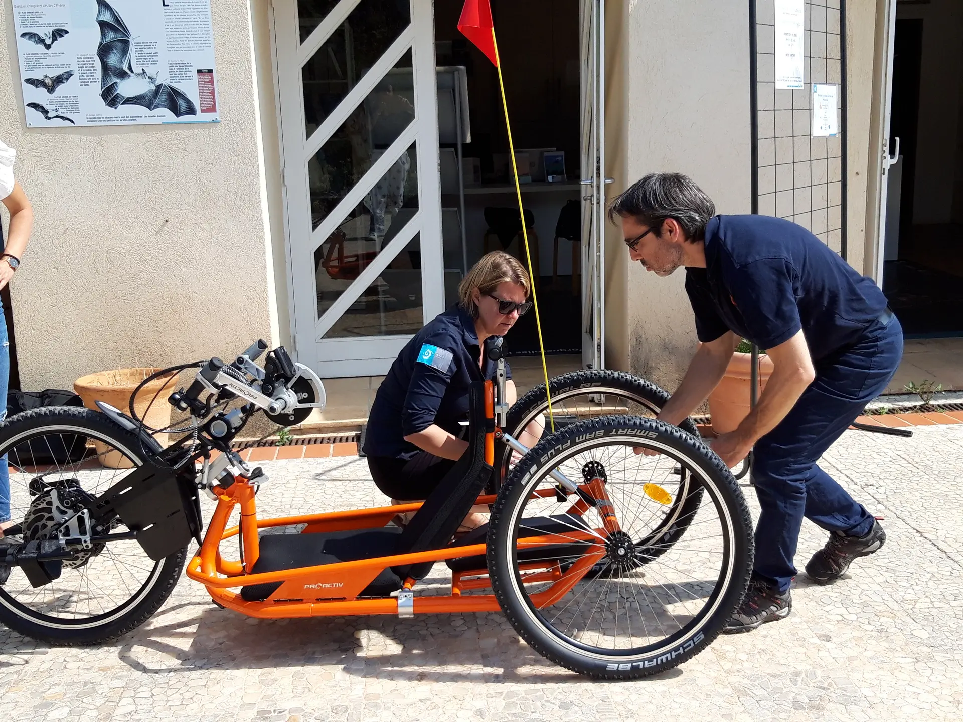 Handbike adapté pour les PMR