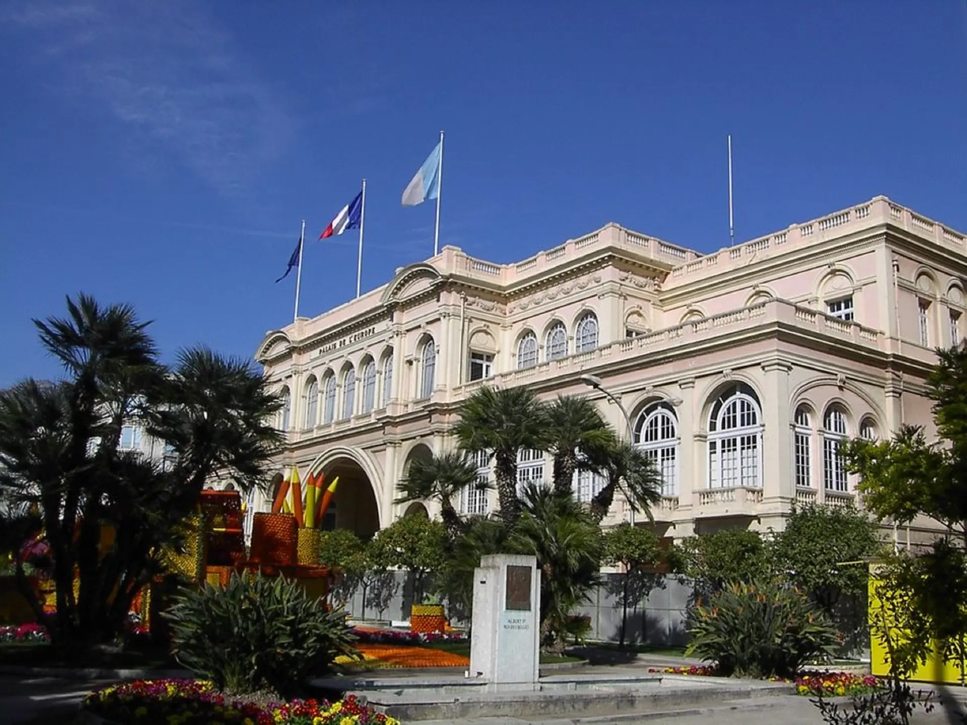 Façade du Palais de l'Europe