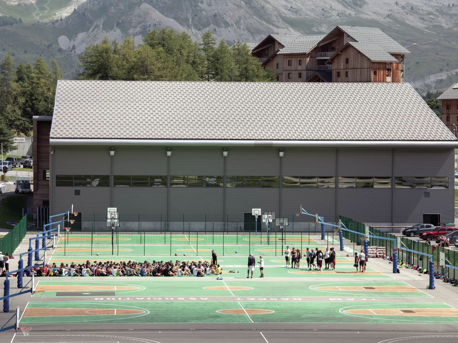 Terrains de basket Superdévoluy