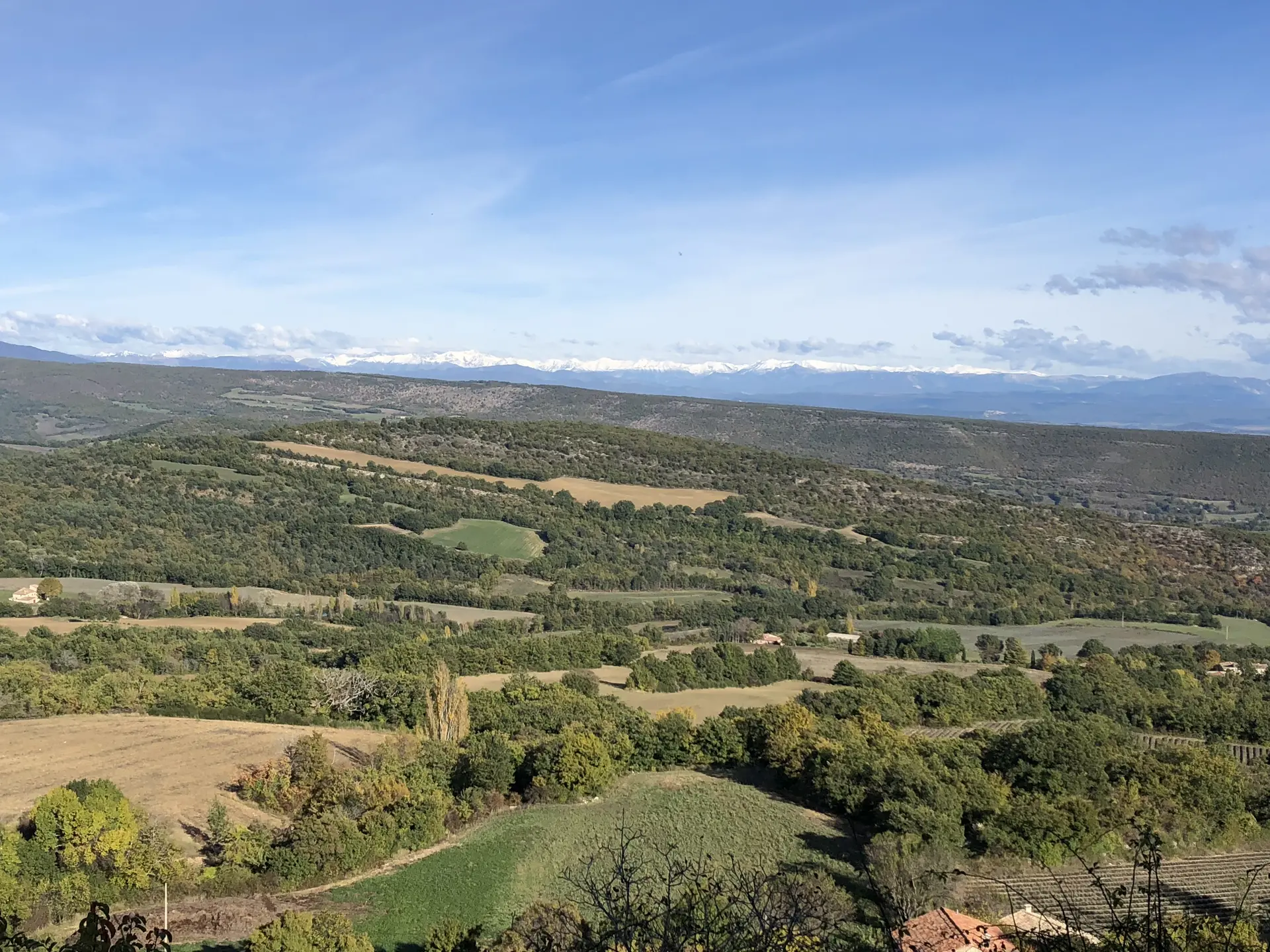 Vue de Vachères