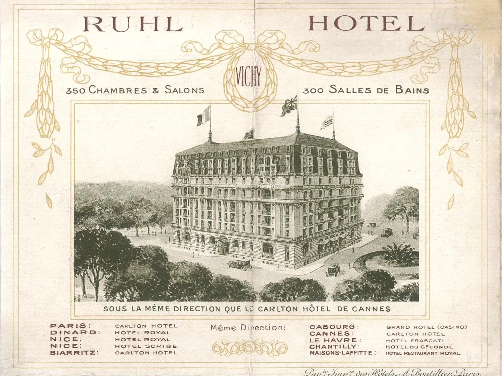 Prospectus, vers 1913