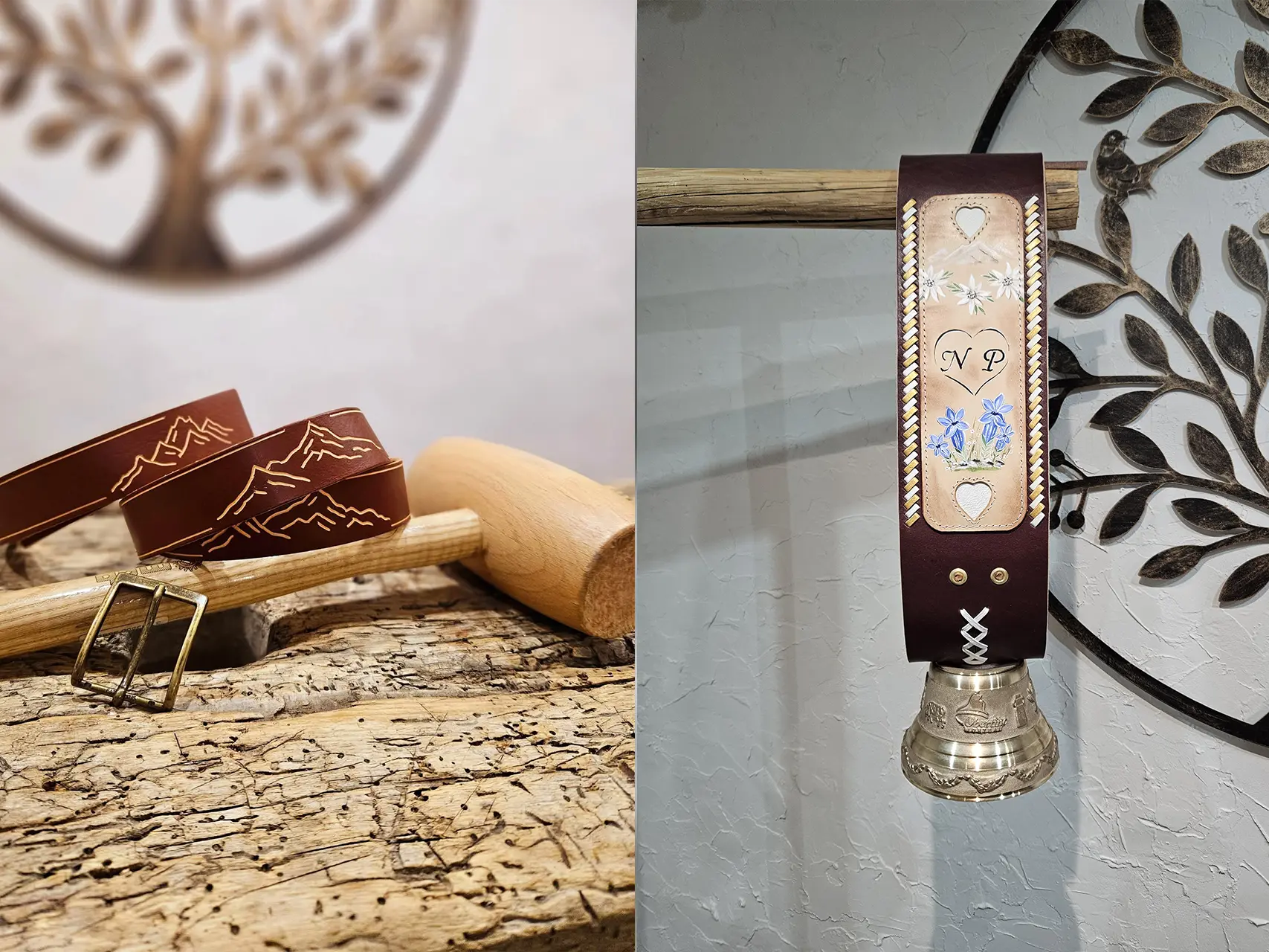 Atelier création d'une broche en cuir_Thônes