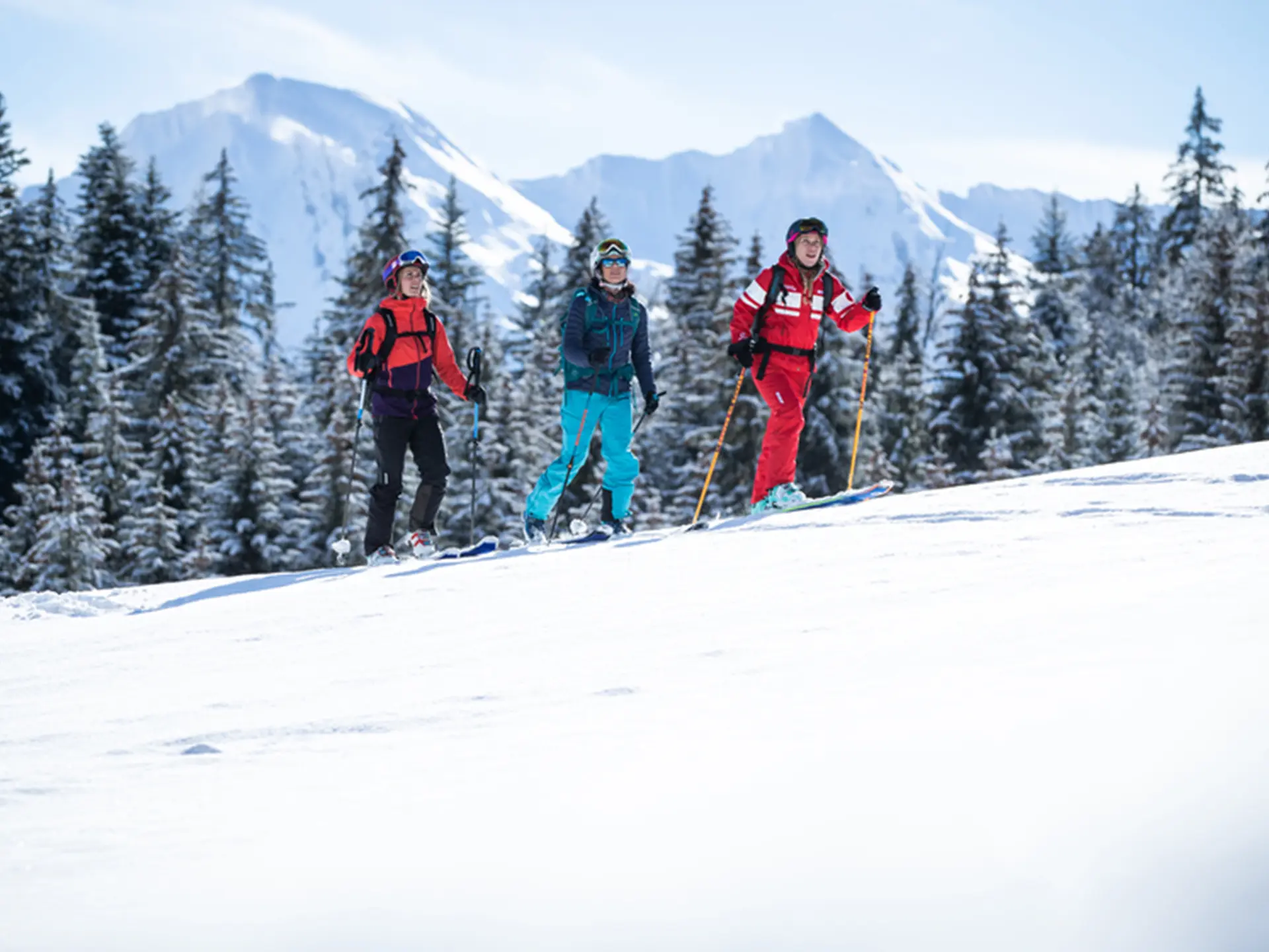 Initiation au ski de randonnée avec l'ESF