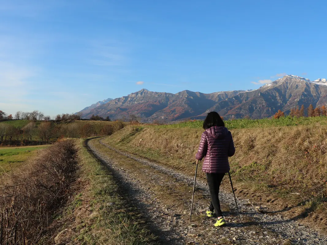 Marche nordique avec Himal