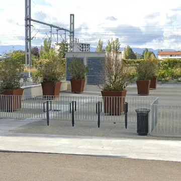 Attache velos Avenue Emile Zola Annemasse Monts du Genevois Votre evasion nature dans le Grand Geneve