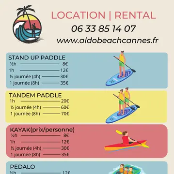 ALDO BEACH Island surf shop Cannes Cote d Azur France French Riviera