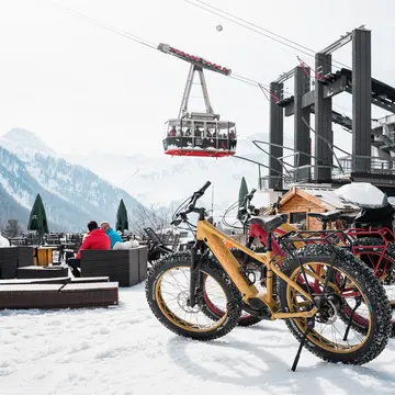 Ecole VTTAE E Bike Wattsup Fat Bike Val d Isere Val d Isere Alps ski resort and winter sports