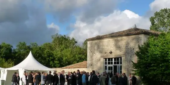 Réception dans le parc