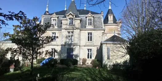 Château Sainte Marie à Fors - vue arrière