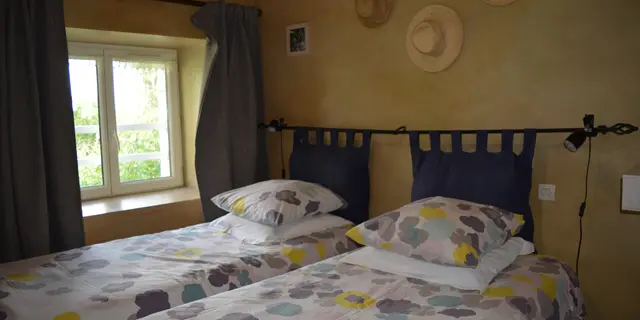Chambre 2 lits