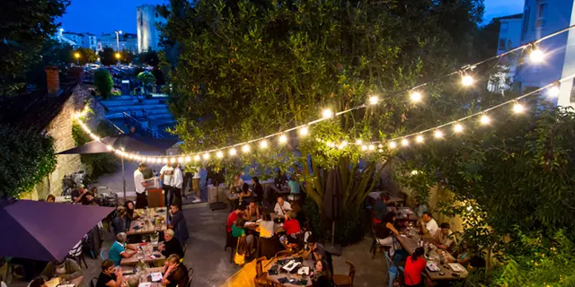 La terrasse de nuit